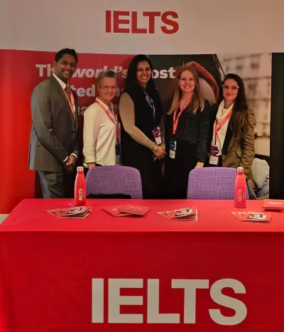IELTS representatives at Going Global 2023