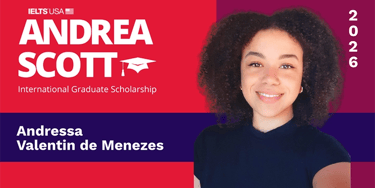 Andressa Valentin de Menezes – 2026 Andrea Scott International Graduate Scholarship