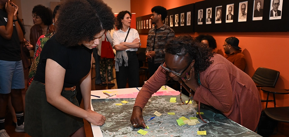 Black Territories course mapping activity