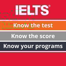 IELTS know the test know the score know your programs