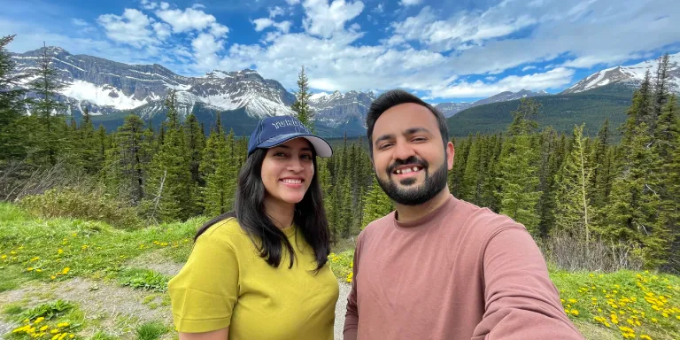 IELTS Test Takers in Canada – Scenic mountain background