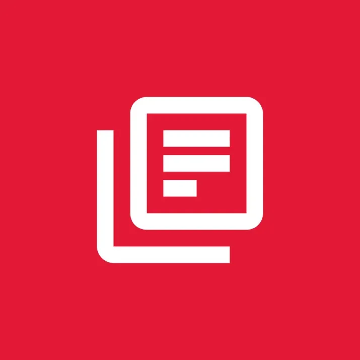 IELTS books icon on red background