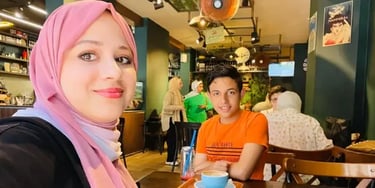 Ahmed Alshurafa’s café gathering