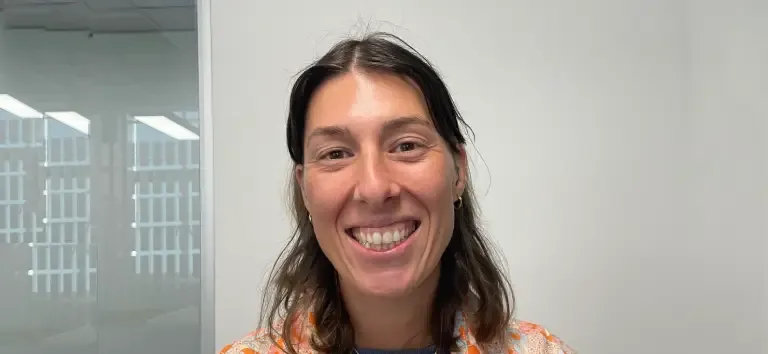 IDP IELTS test taker Sandra indoors