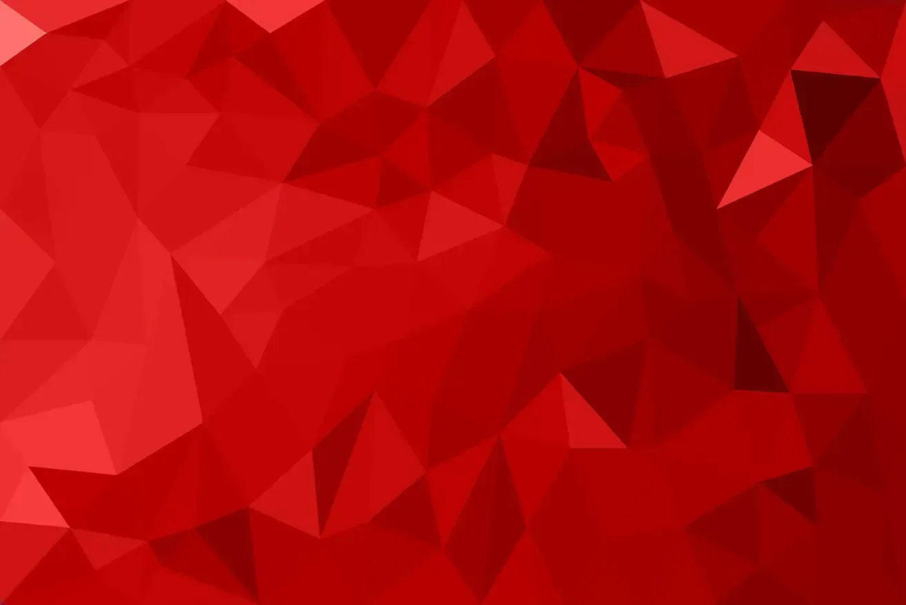 IELTS abstract red polygon background