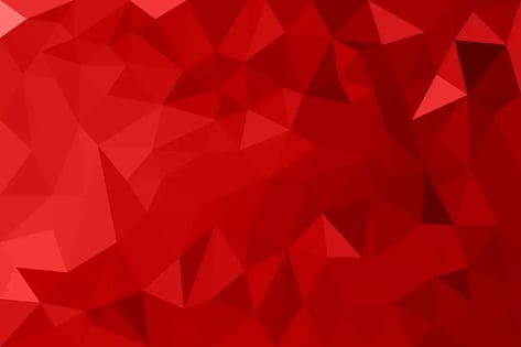 IELTS abstract red polygon background